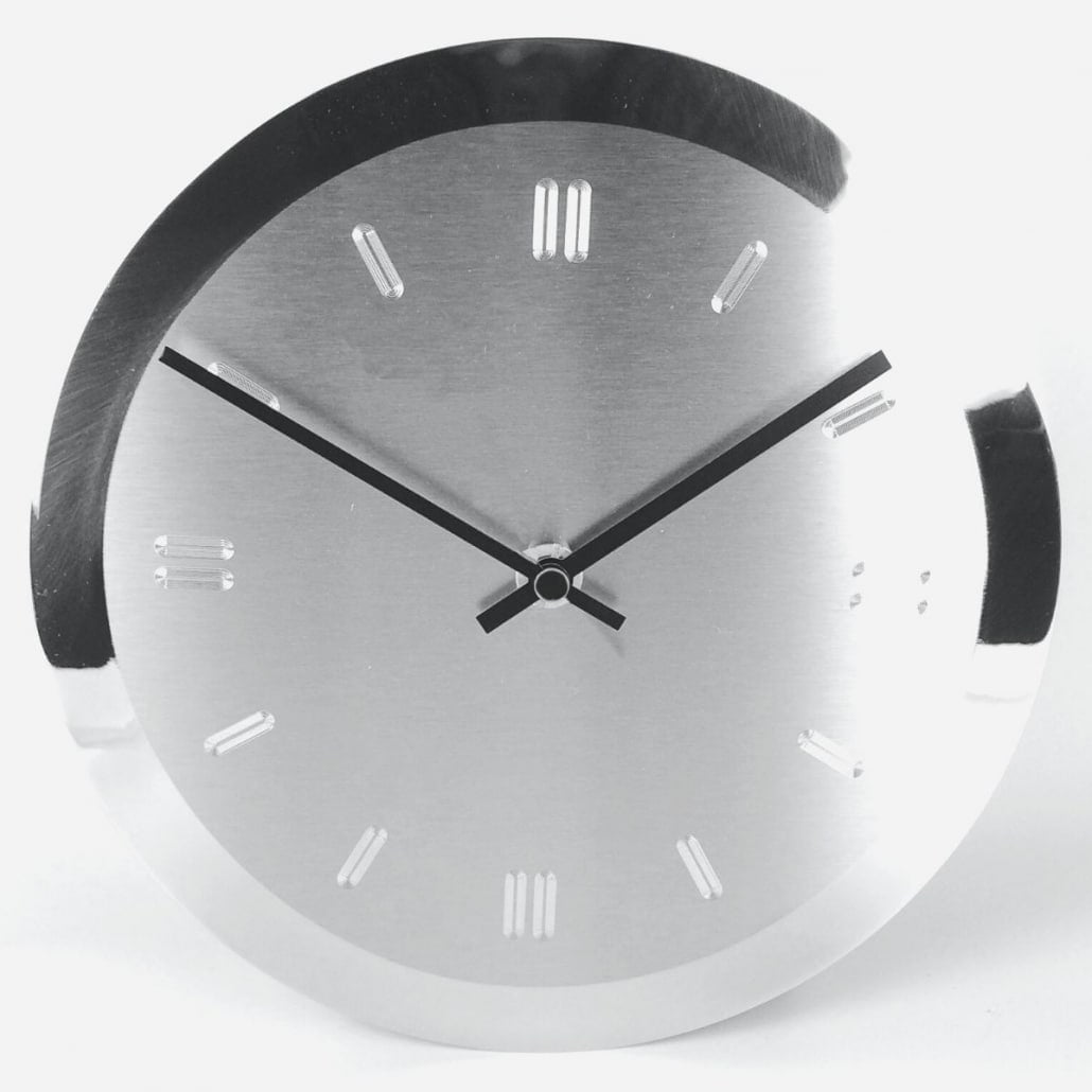Arctichrome seinäkello, pyöreä