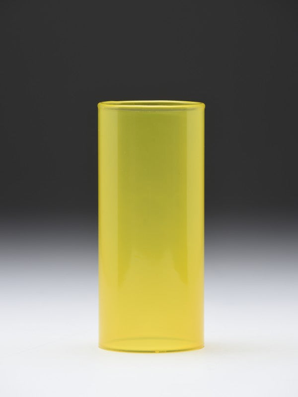 Sileä lasi, keltainen