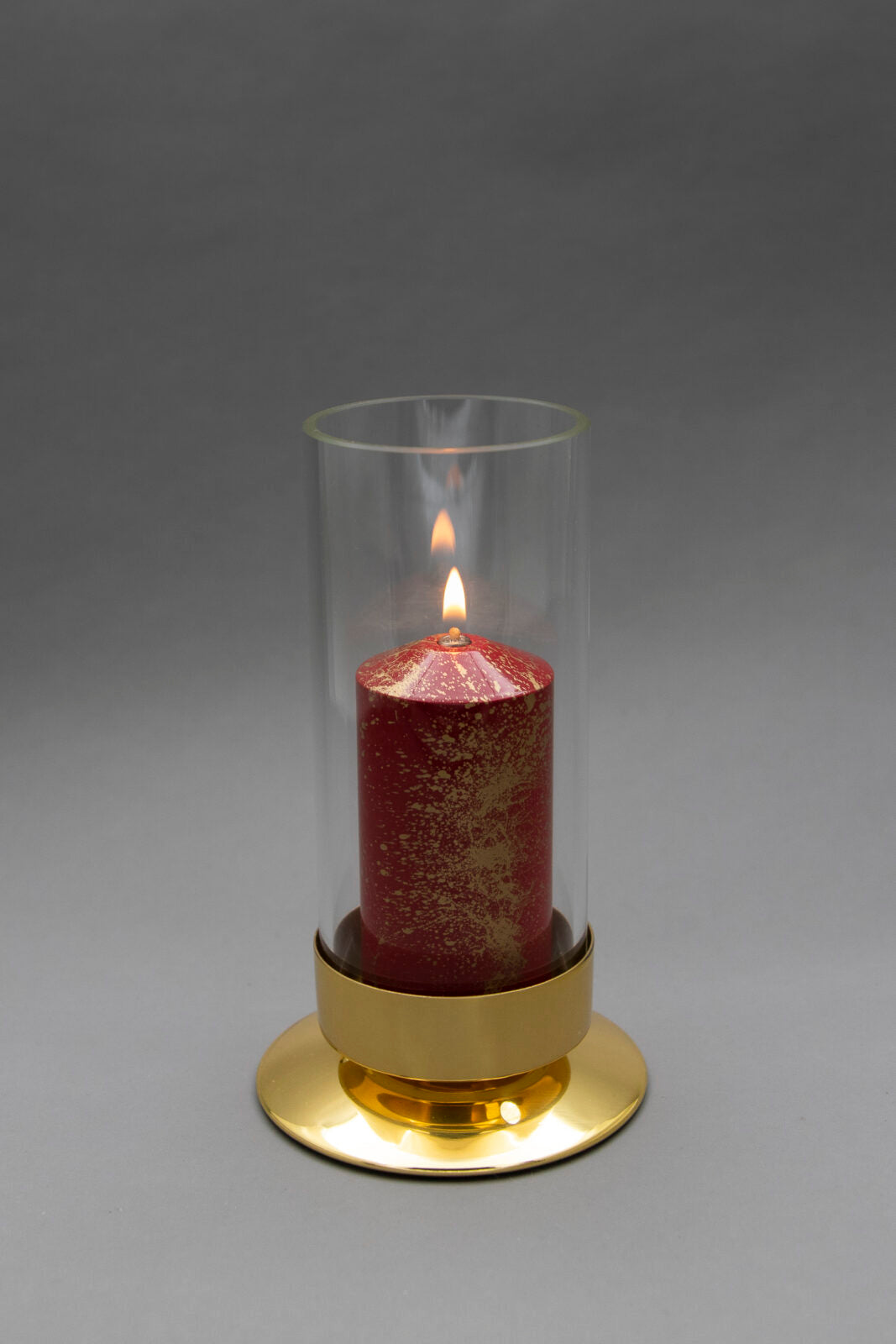 KULTA, punainen, kirkas lasi