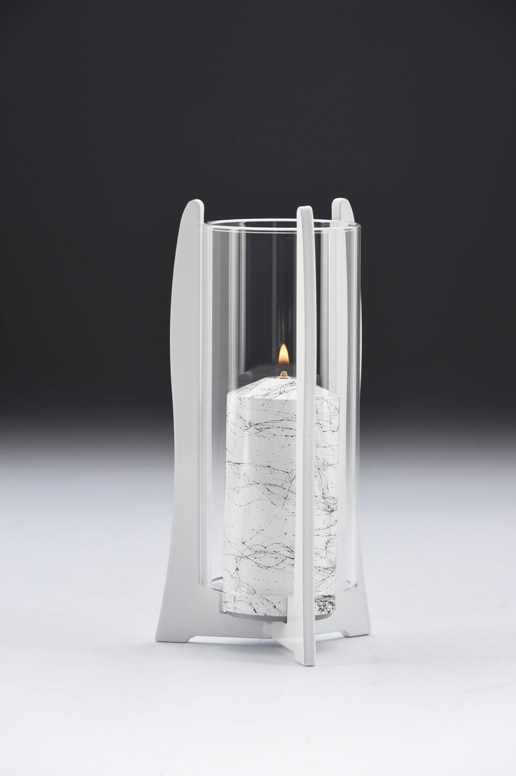 Valkoinen, koivu, kirkaslasi