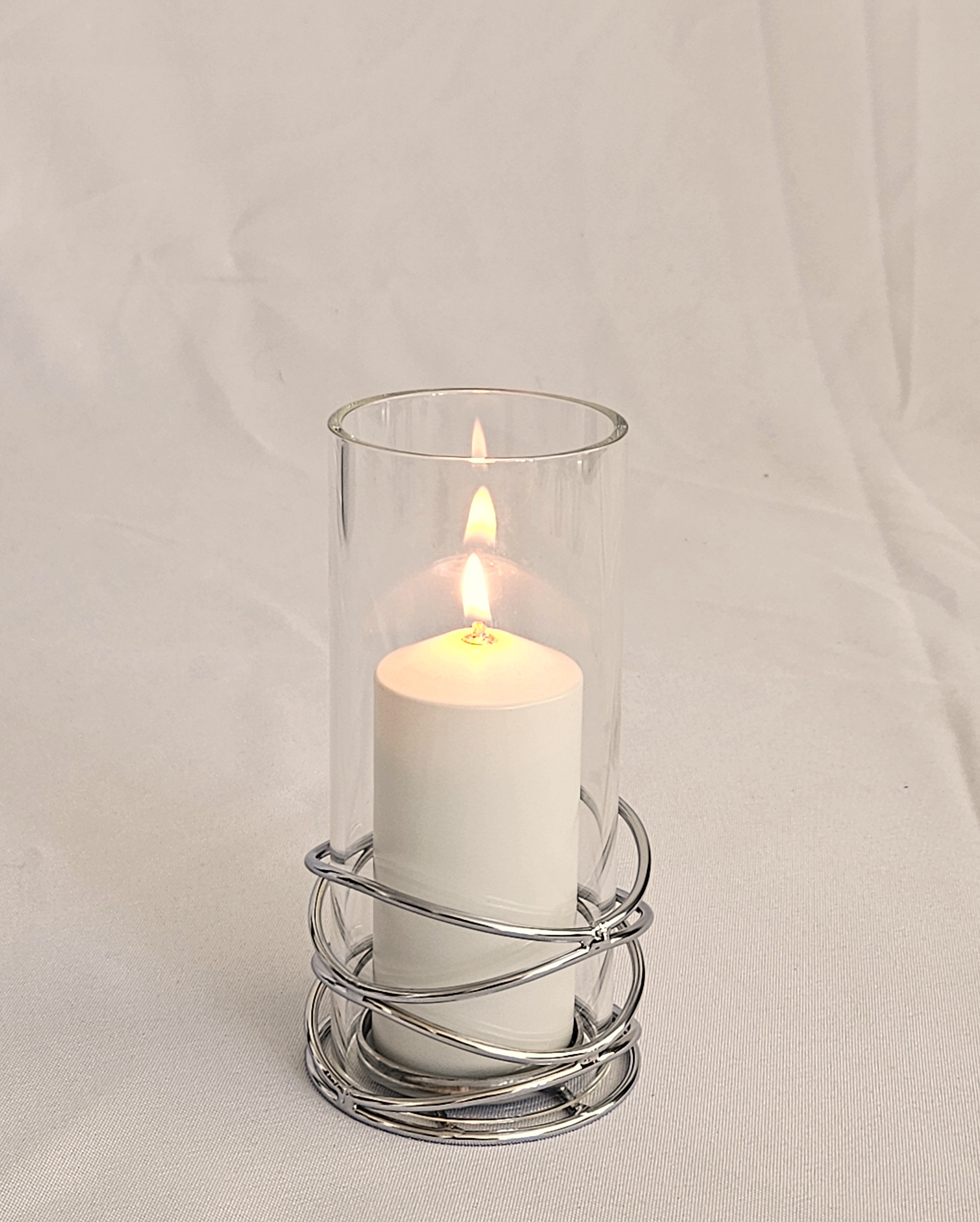 Filo kromi, valkoinen, kirkas lasi